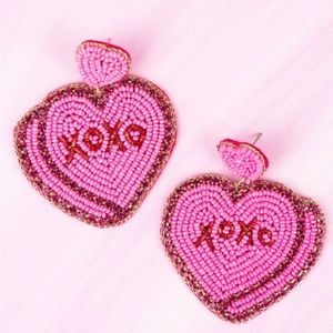 XOXO Valentine earrings